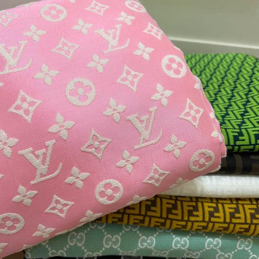LV Fabric Pink