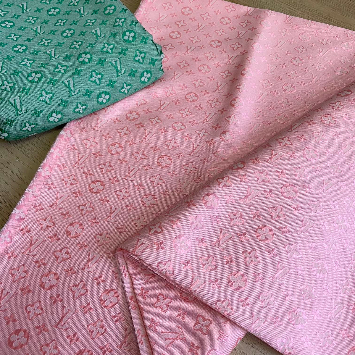 L01 Woven Jacquard Fabric Pink