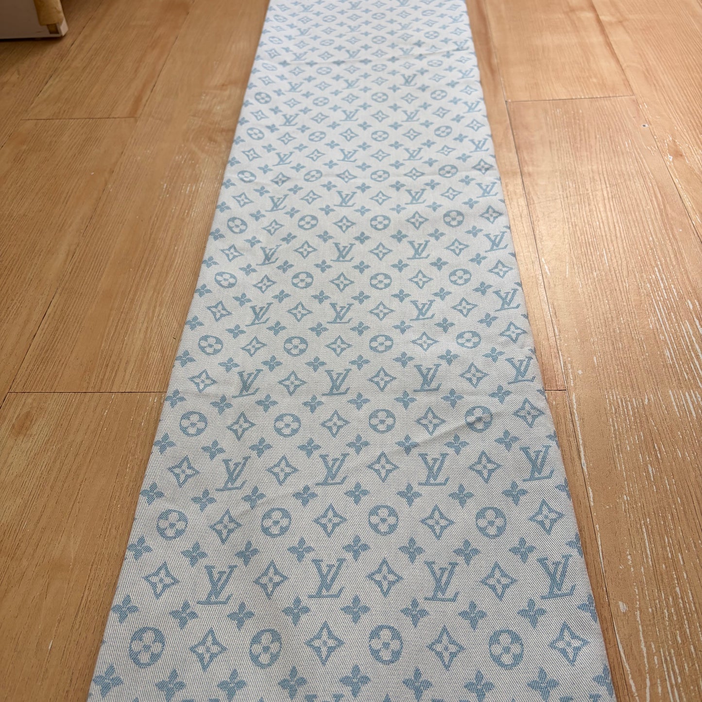 L33 Denim Fabric Pink and Blue