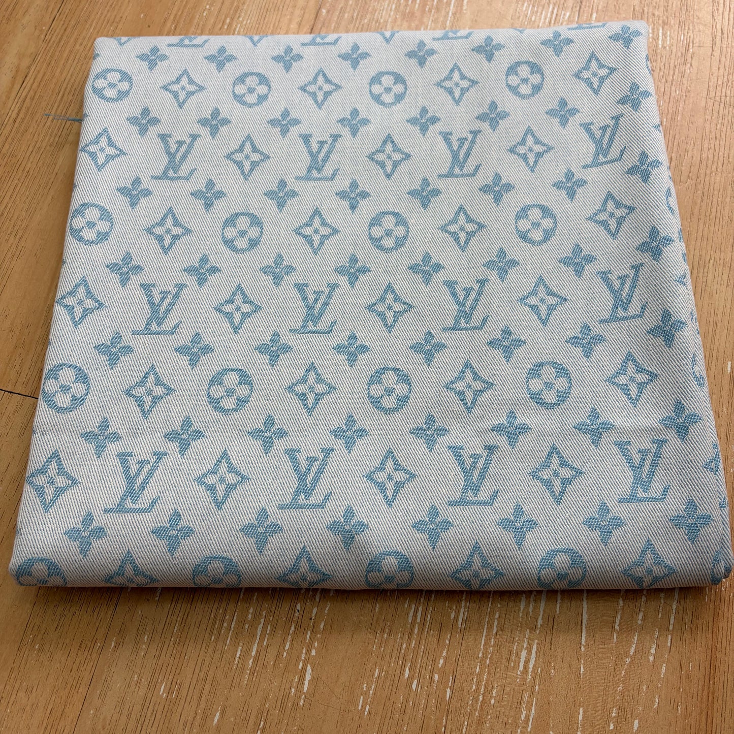 LV Denim Fabric Blue