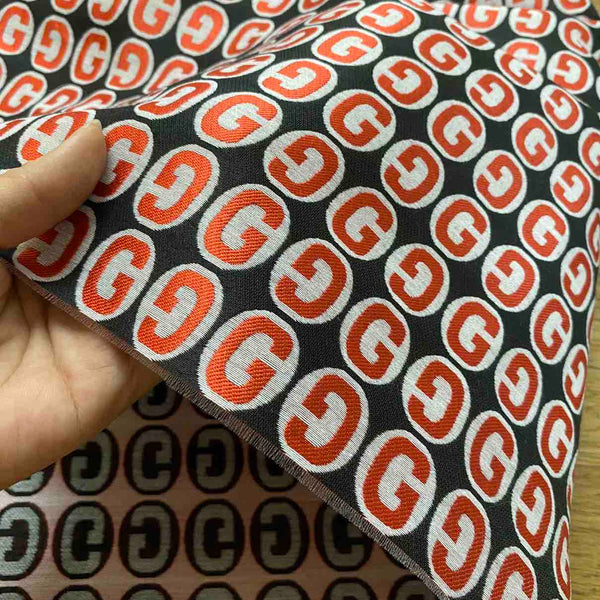 Gucci Fabric Red G on Black