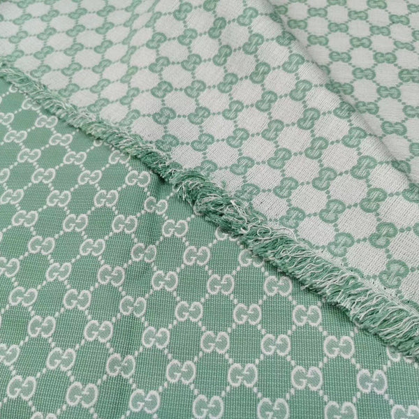 G12 Jacquard Fabric Turquoise