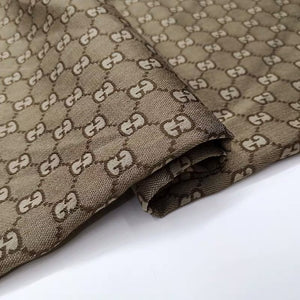 Gucci Fabric Tan by the yard FabricViva