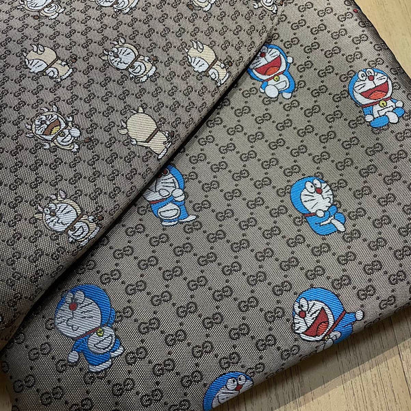 G24 Doraemon Jacquard Fabric Mini Monogram Khaki