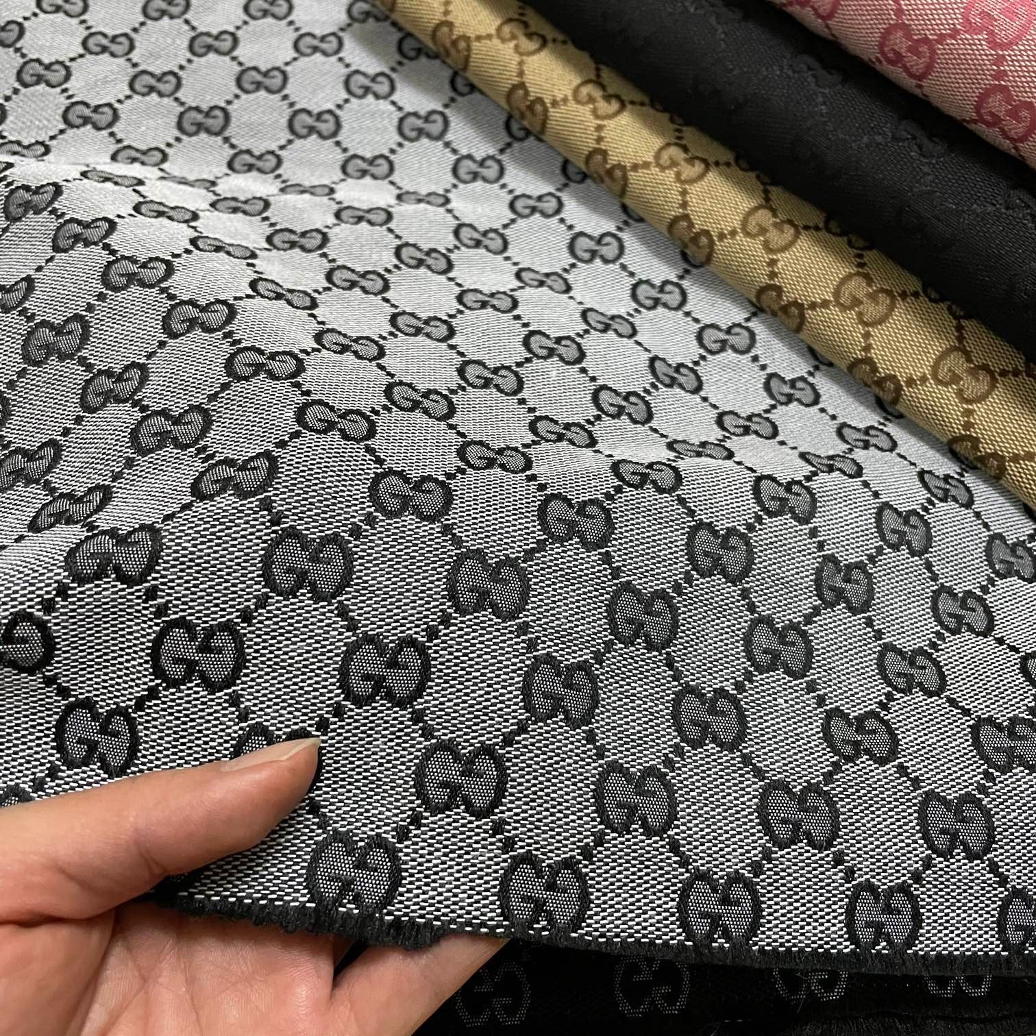 Gucci Pattern Material Gucci Fabric - FabricViva