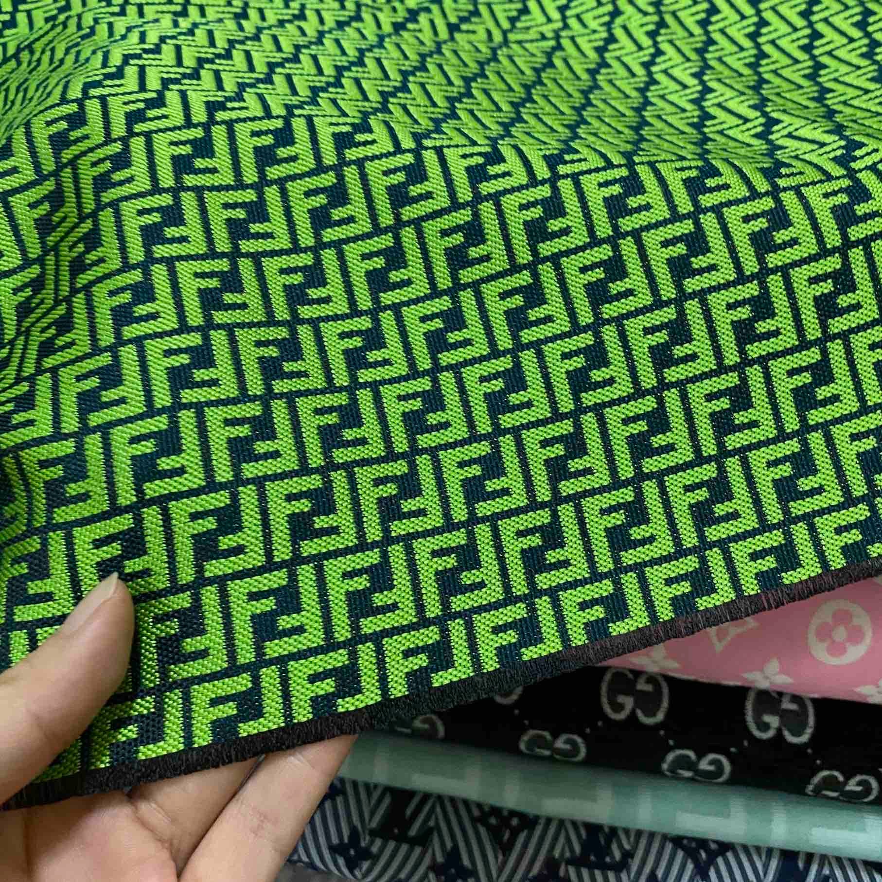 Fendi Fabric mini FF Fabric Green