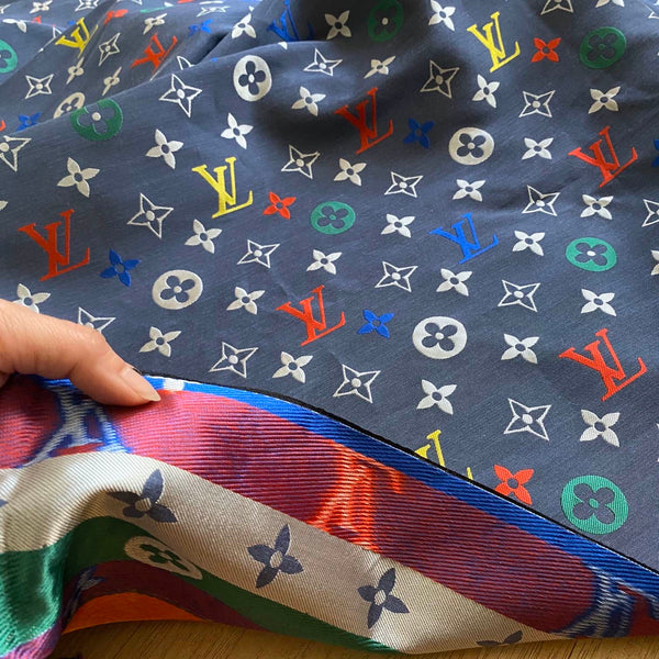 L02 Monogram Multicolour Jacquard Fabric