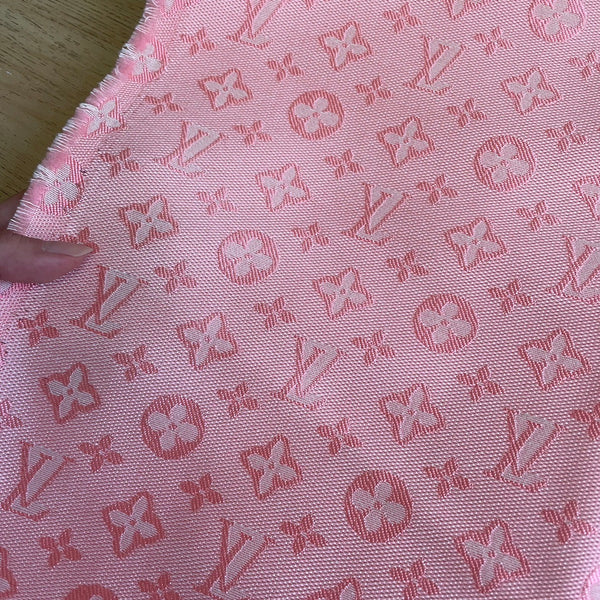 Louis Vuitton LV fabric jacquard fabric pink