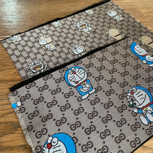 G24 Doraemon Jacquard Fabric Mini Monogram Khaki