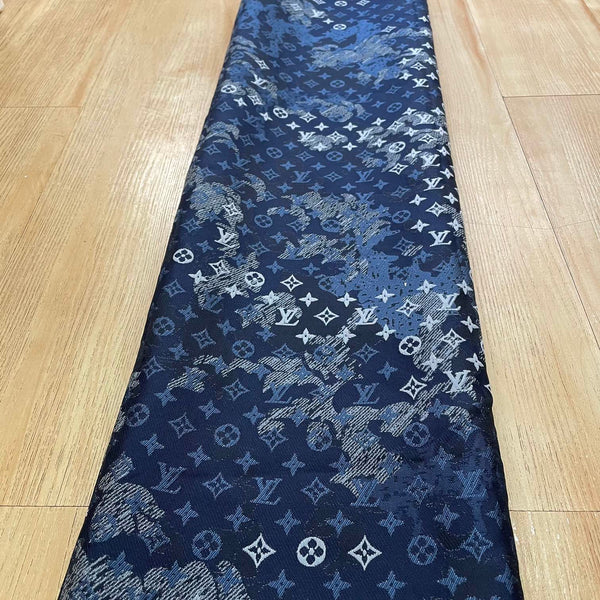 Louis Vuitton LV Jacquard Fabric Camouflage Navy