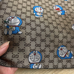 gucci doraemon fabric material