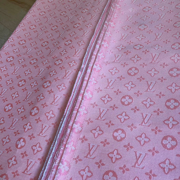 Louis Vuitton LV fabric jacquard fabric pink