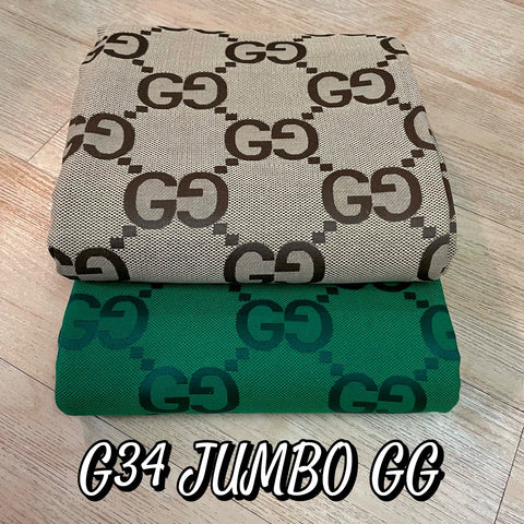 Gucci Fabric Jumbo GG beige and green