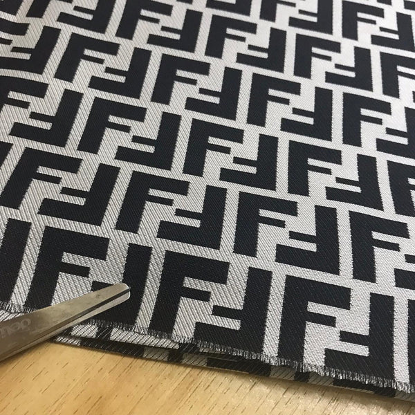 Designer Inspired Fendi Fabric FF Fabric by the yard