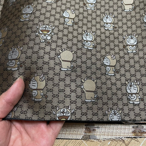 gucci doraemon fabric