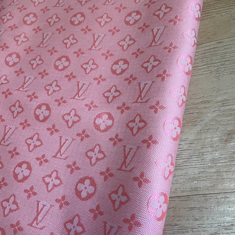 Louis Vuitton LV fabric jacquard fabric pink