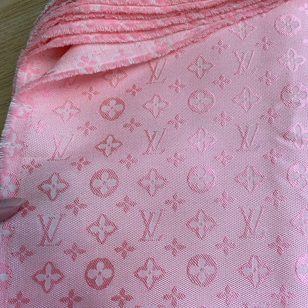 Louis Vuitton LV fabric jacquard fabric pink