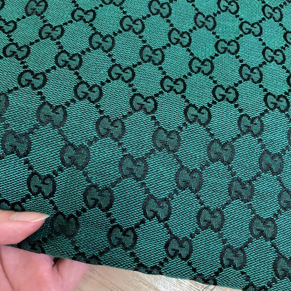 Gucci fabric material Green