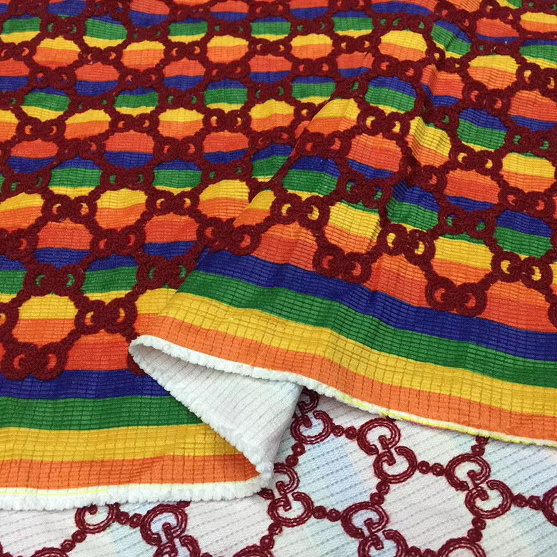 Gucci Fabric Rainbow by the yard